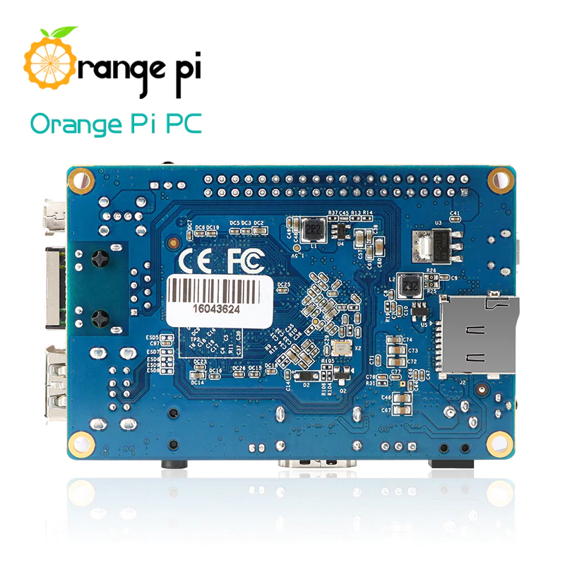 Orange Pi PC Single Board Android 4.4, Ubuntu, Debian 1GB DDR3 SDRAM