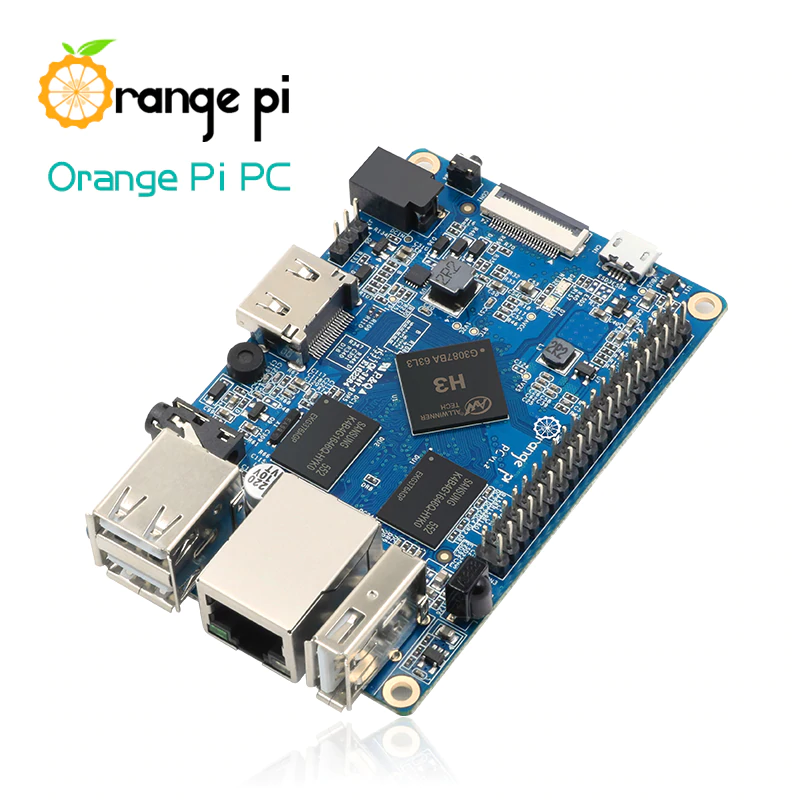 Orange Pi PC Single Board Android 4.4, Ubuntu, Debian 1GB DDR3 SDRAM