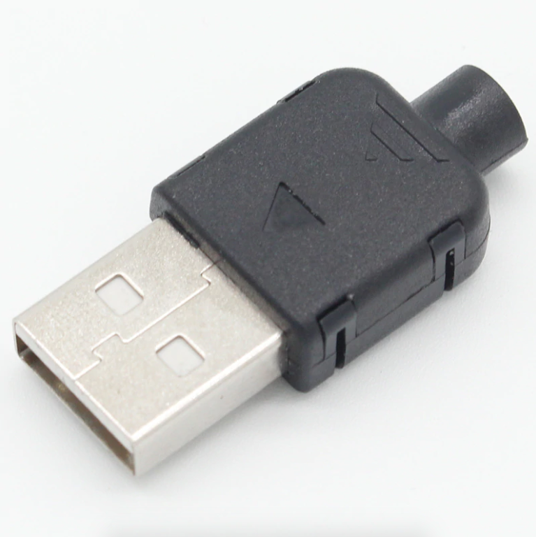 USB DIY Connector Shell Type A Male Plug Philippines | Circuitrocks