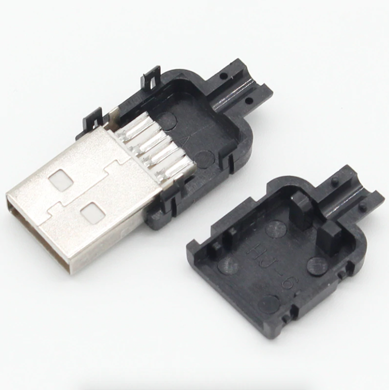 USB DIY Connector Shell Type A Male Plug Philippines | Circuitrocks