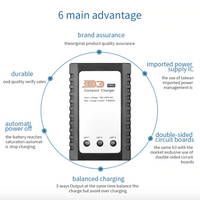 IMAX RC B3 Pro Compact Balance Charger for 2S 3S 7.4V 11.1V Lithium LiPo Battery - circuitrocks