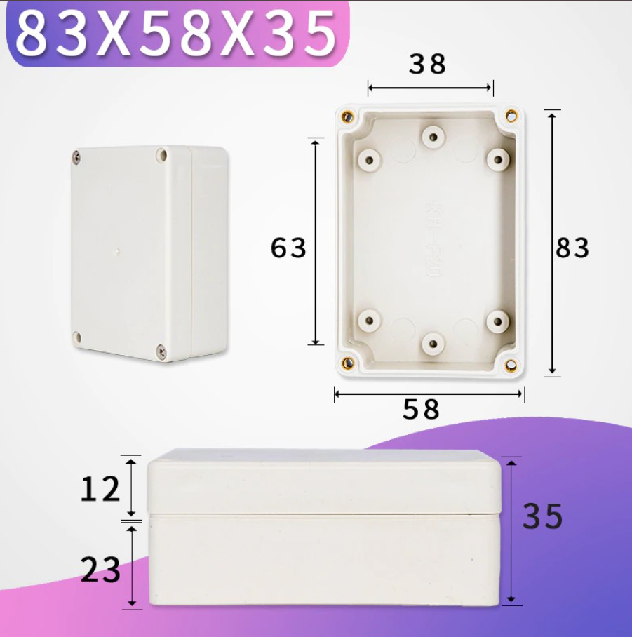 Weatherproof Enclosure IP65 NEMA 4 ABS