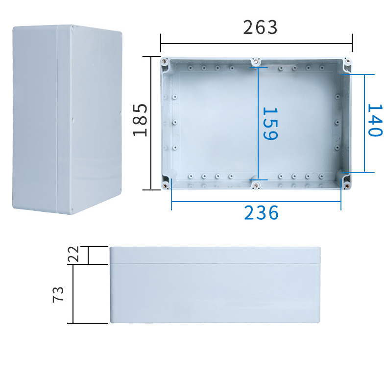 Weatherproof Enclosure IP65 NEMA 4 ABS