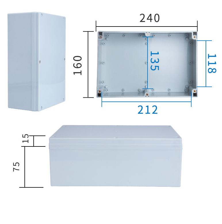 Weatherproof Enclosure IP65 NEMA 4 ABS