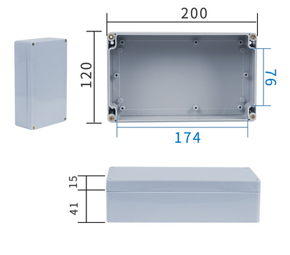 Weatherproof Enclosure IP65 NEMA 4 ABS