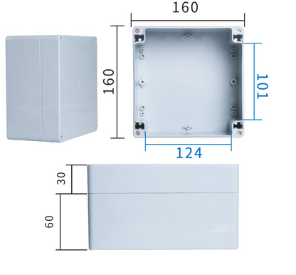 Weatherproof Enclosure IP65 NEMA 4 ABS