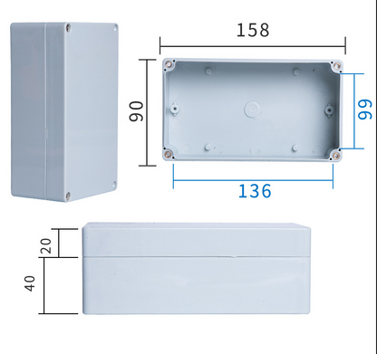 Weatherproof Enclosure IP65 NEMA 4 ABS