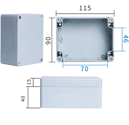 Weatherproof Enclosure IP65 NEMA 4 ABS