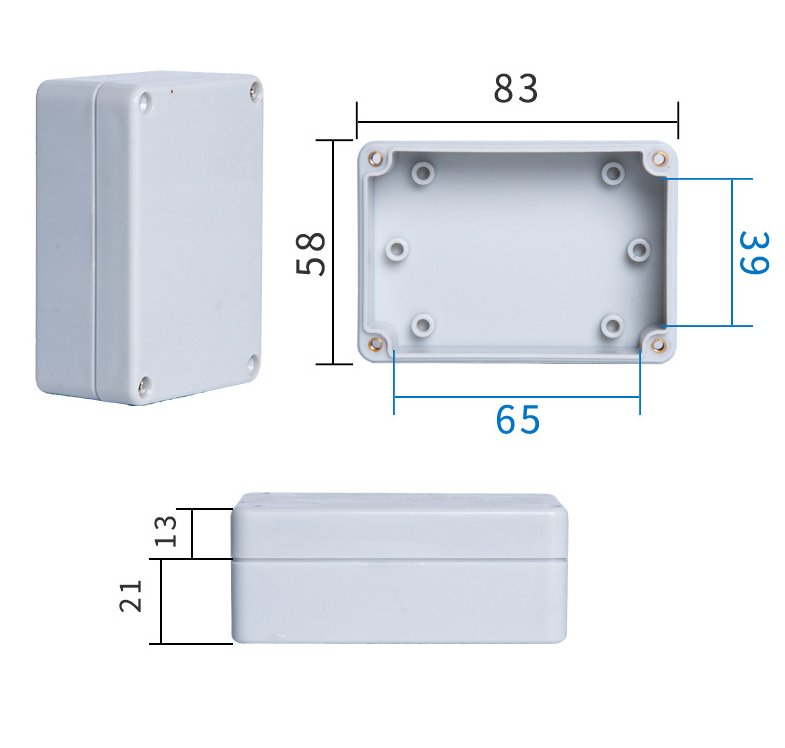 Weatherproof Enclosure IP65 NEMA 4 ABS