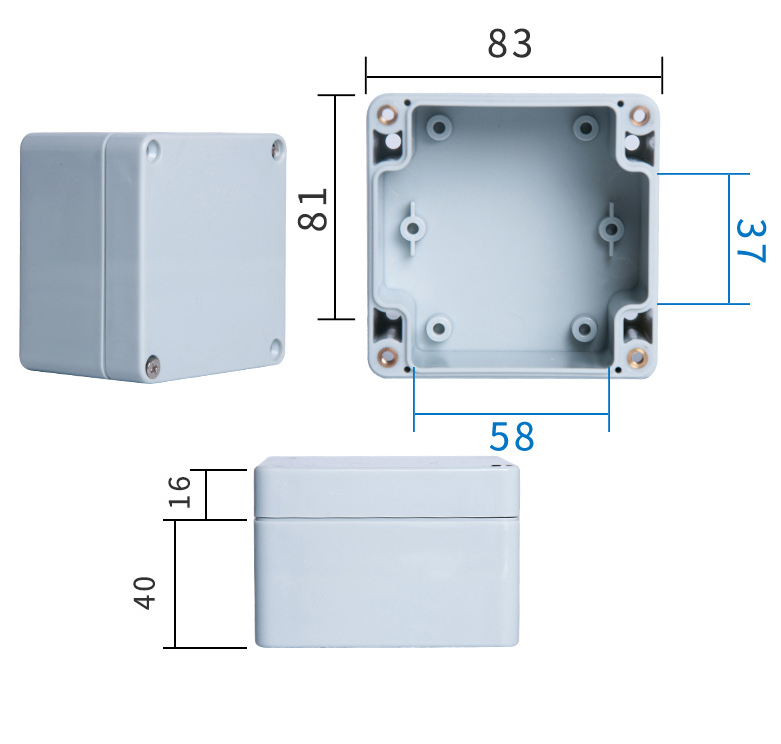 Weatherproof Enclosure IP65 NEMA 4 ABS