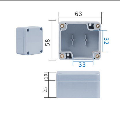 Weatherproof Enclosure IP65 NEMA 4 ABS