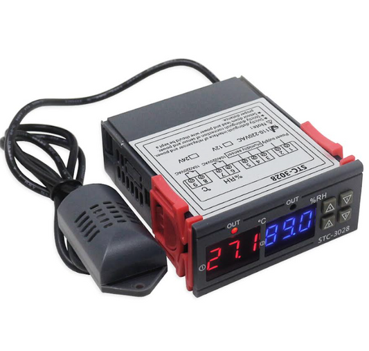 STC-3028 Digital Temperature Controller with Waterproof Sensor (AC 110-220V)