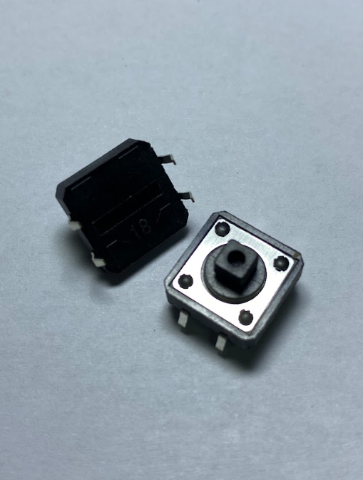 Breadboard-Friendly Momentary Pushbutton SPST 10pcs