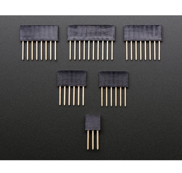 Header Stackable Long Legs 2.54mm Connector Socket - circuitrocks