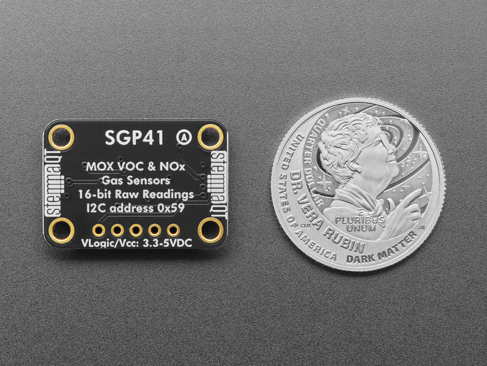 Adafruit SGP41 Multi-Pixel Gas Sensor Breakout - VOC & NOx - STEMMA QT / Qwiic