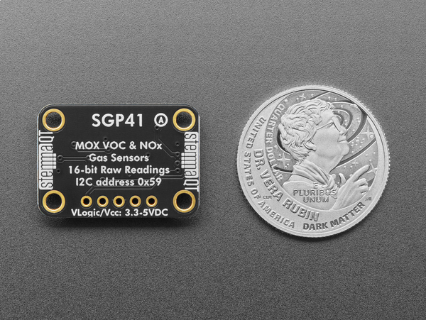 Adafruit SGP41 Multi-Pixel Gas Sensor Breakout - VOC & NOx - STEMMA QT / Qwiic