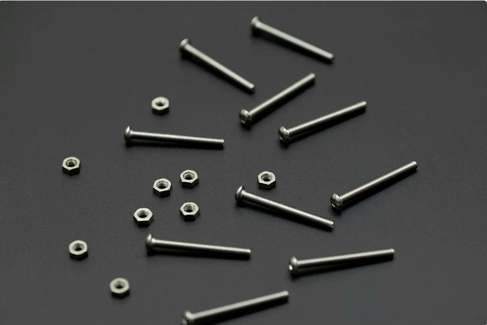 Screw M3 X 30 Screw Low Profile Hex Head Cap (10 sets)