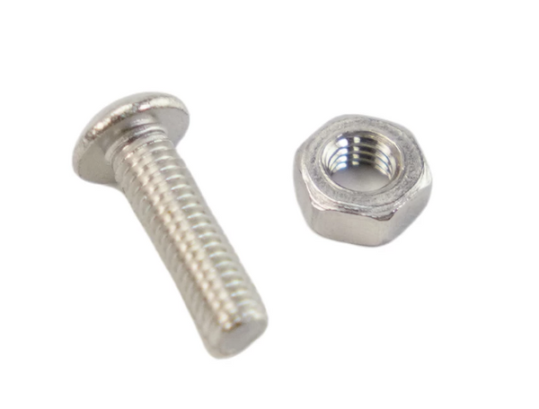 M3x10 Low Profile Hex Head Cap Screw Set with Nuts (10 Sets)