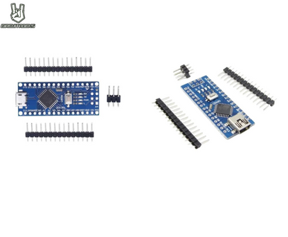 Nano CH340 ATmega328 Unsoldered Arduino Compatible