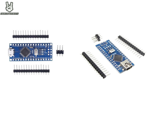 Nano CH340 ATmega328 Unsoldered Arduino Compatible - circuitrocks