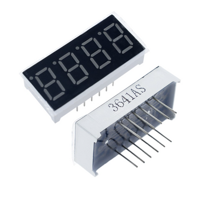 Four Digit Numeric Time Display 0.36" Red Common Cathode