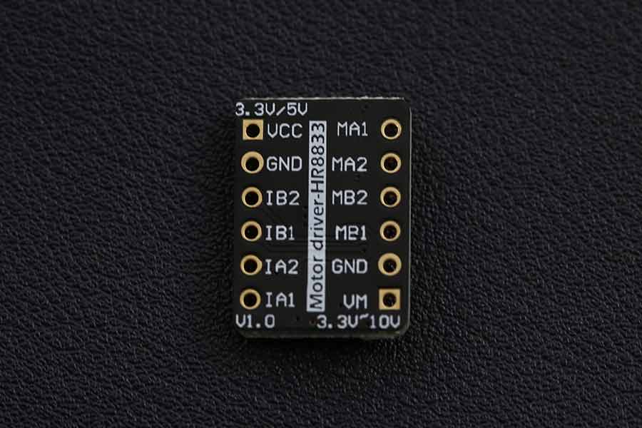 DC Motor Driver Thumbnail Sized 2 x 1.5A HR8833