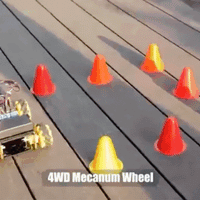ACEBOTT ESP32 4WD Mecanum Wheel Camera WiFi STEM STEAM Programming Smart Robot Car kit - circuitrocks