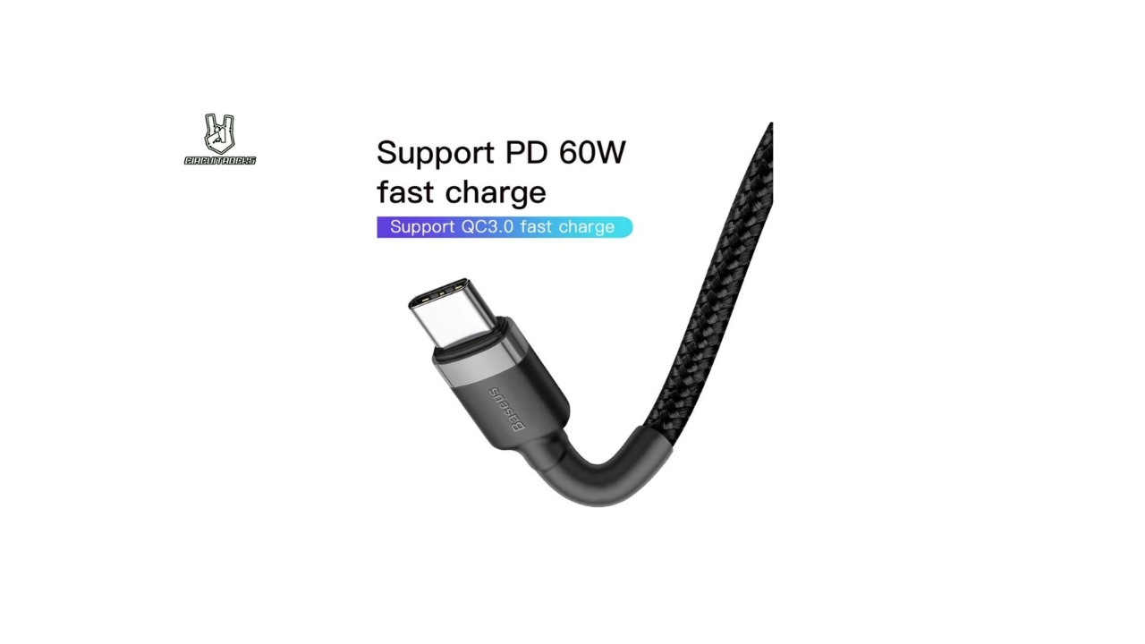 Baseus USB C To Cable 3.0 20V 3A 2 Meter Long