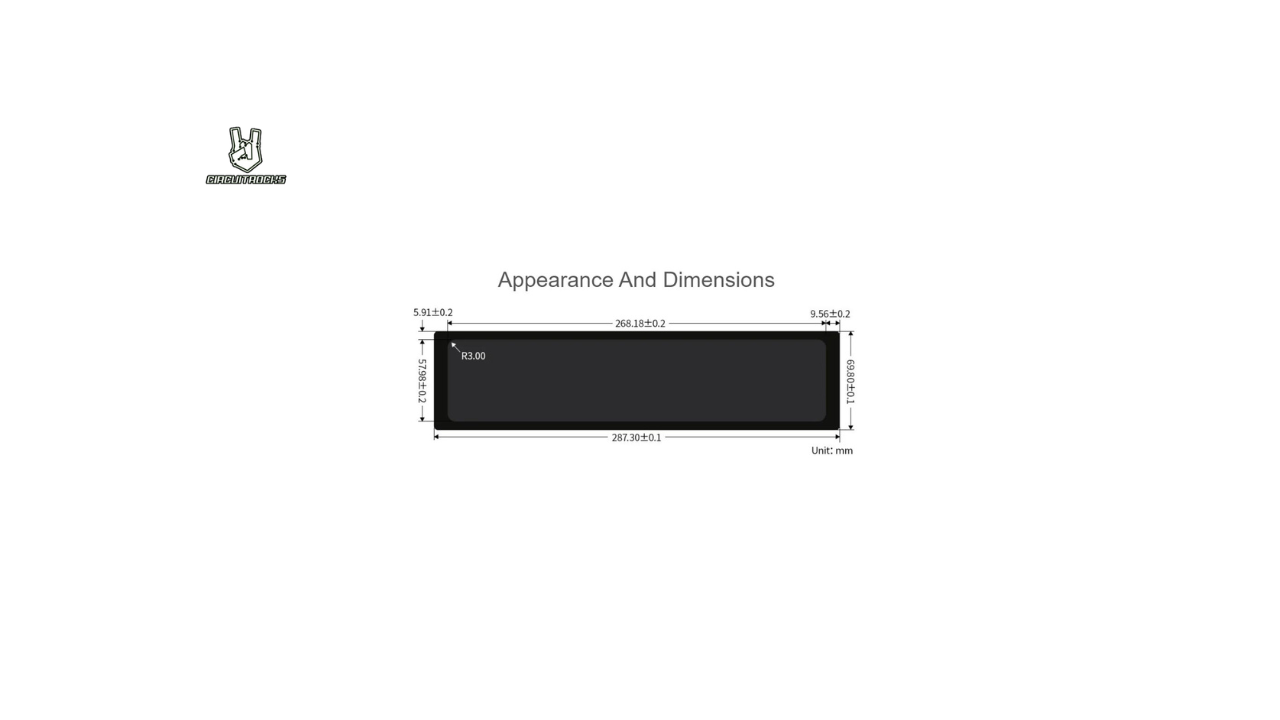 11.9inch Capacitive Touch Screen HDMI, IPS