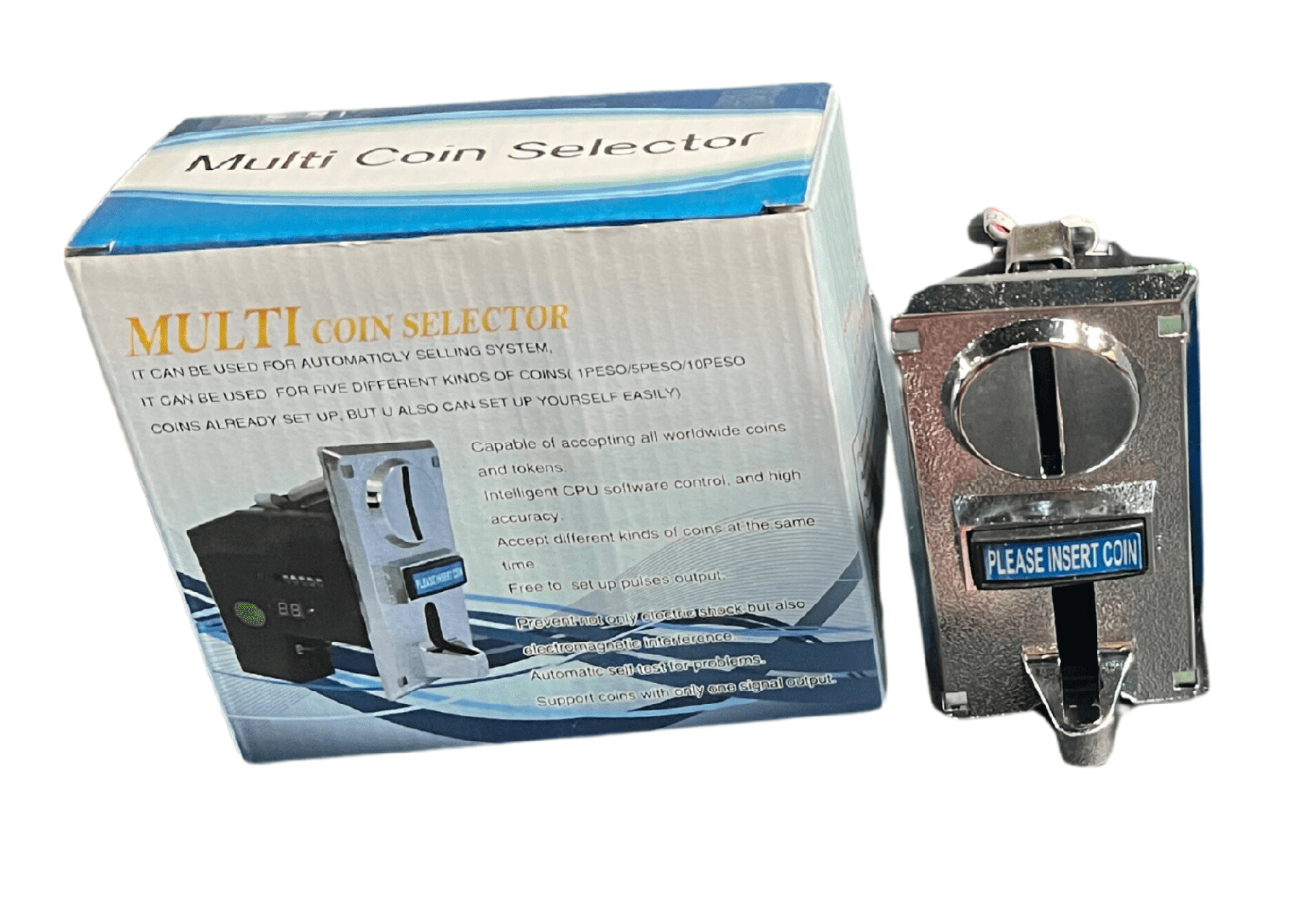 Coin Acceptor Programmable 4 Coin | Circuitrocks