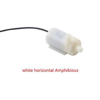 Mini Water Pump Submersible DC 3 to 6V White - circuitrocks