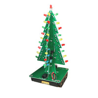 ColorGlow 3D LED Christmas Tree DIY Display Kit - circuitrocks