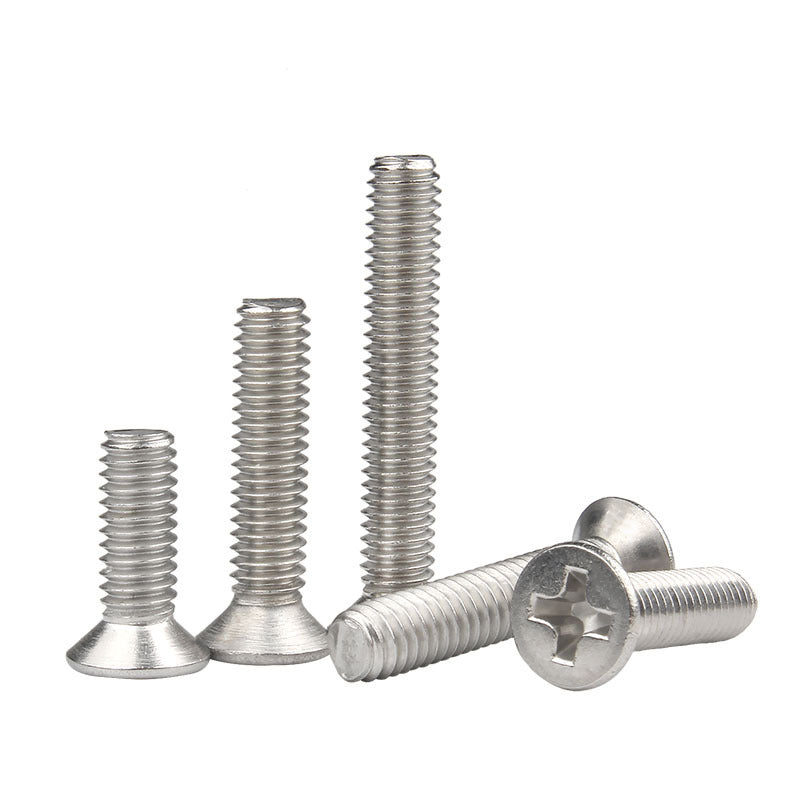 304 Stainless Steel Cross Flat Head Screw