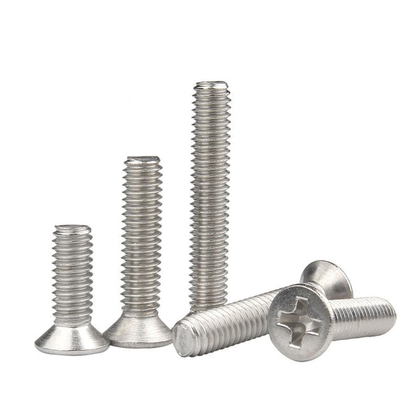 304 Stainless Steel Cross Flat Head Screw