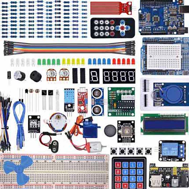 Arduino UNO R3 CH340 Complete Starter Kit for Electronics Projects