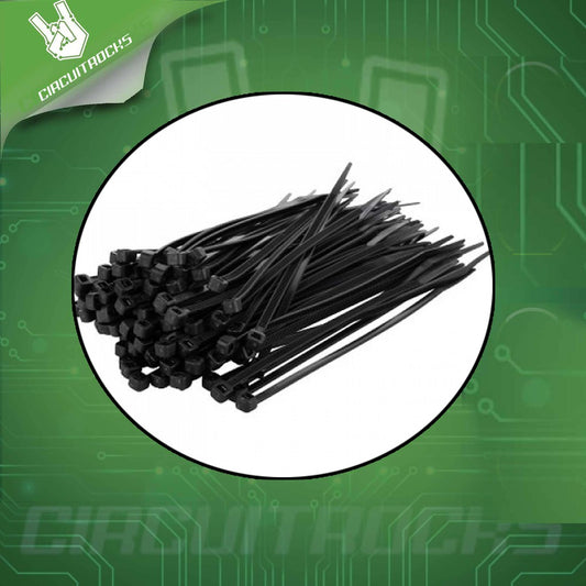 Multi-Purpose Nylon Wire Organizer 3" (100mm) – 50pcs