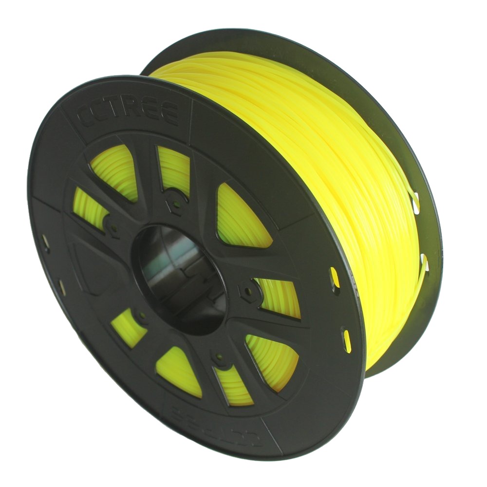 CCTREE ABS 1.75mm Fluorescent Yellow (CCABS175FYL)