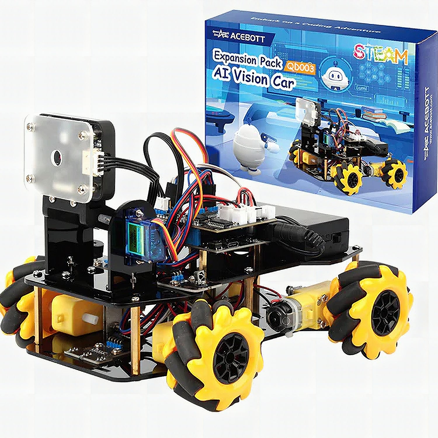 ACEBOTT AI Expansion Pack Kit for QD001 - K210 Vision