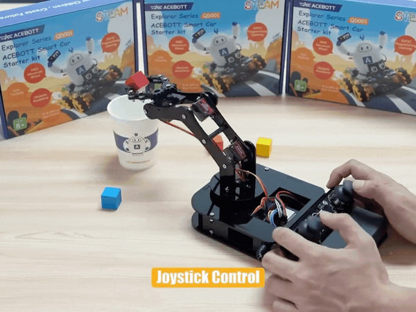 ACEBOTT QD022 ESP32 4-DOF Robot Arm Kit