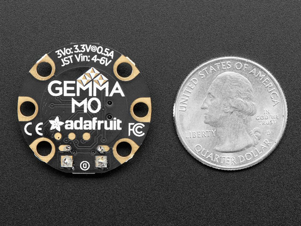 Adafruit GEMMA M0 Miniature wearable electronic platform