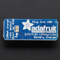 Adafruit Micro Lipo USB LiIon / LiPoly charger v1 - circuitrocks