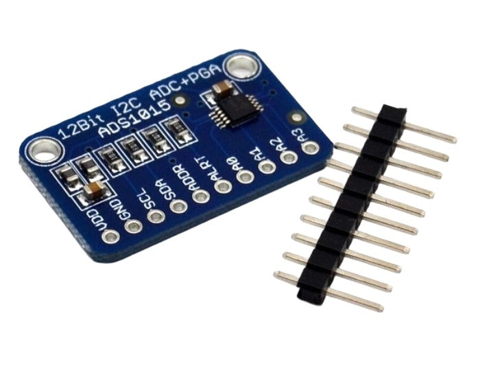 ADS1015 12-Bit 4-Ch ADC w/ PGA I2C (AB155)