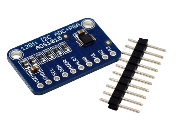 ADS1015 12-Bit 4-Ch ADC w/ PGA I2C (AB155)