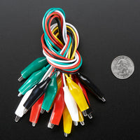 Alligator Clip Large Wire Test Lead - circuitrocks