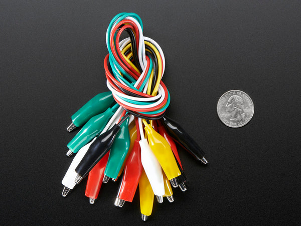 Alligator Clip Large Wire Test Lead - circuitrocks