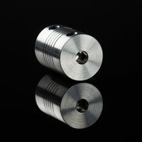 Aluminum Flex Shaft Coupler - 5mm to 8mm for Stepper Motors - circuitrocks