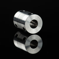 Aluminum Flex Shaft Coupler - 5mm to 8mm for Stepper Motors - circuitrocks