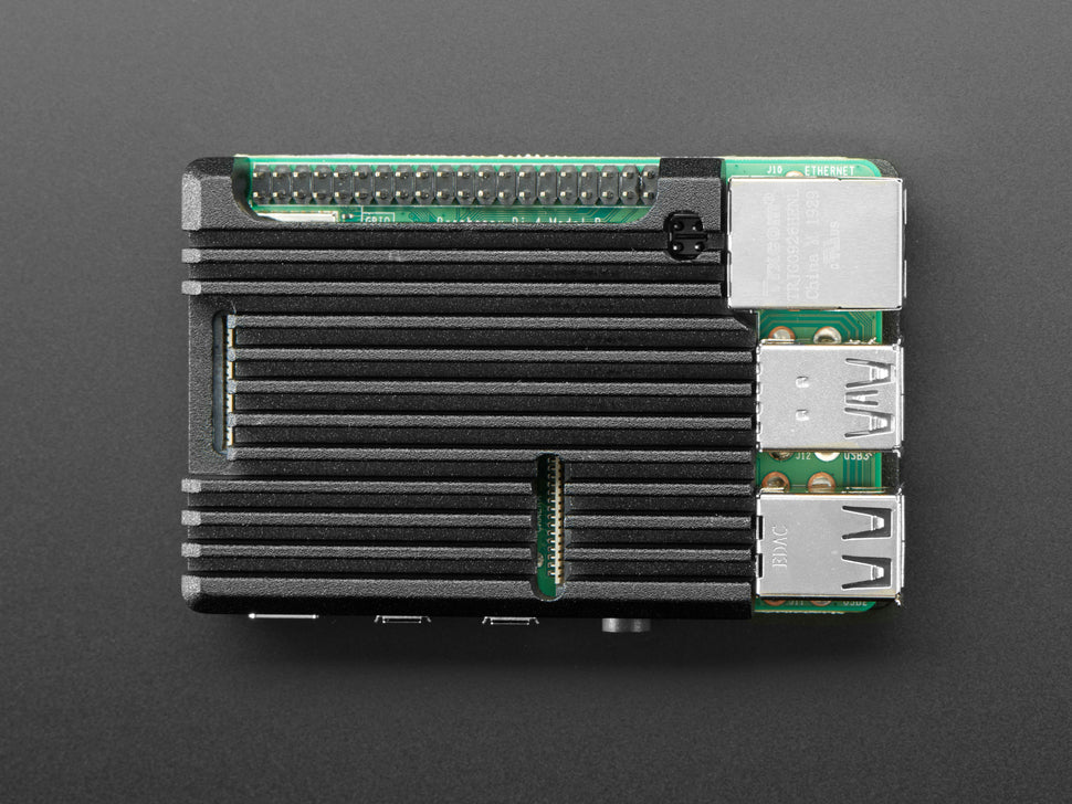 Aluminum Metal Heatsink Raspberry Pi 4 Case - Without Fans