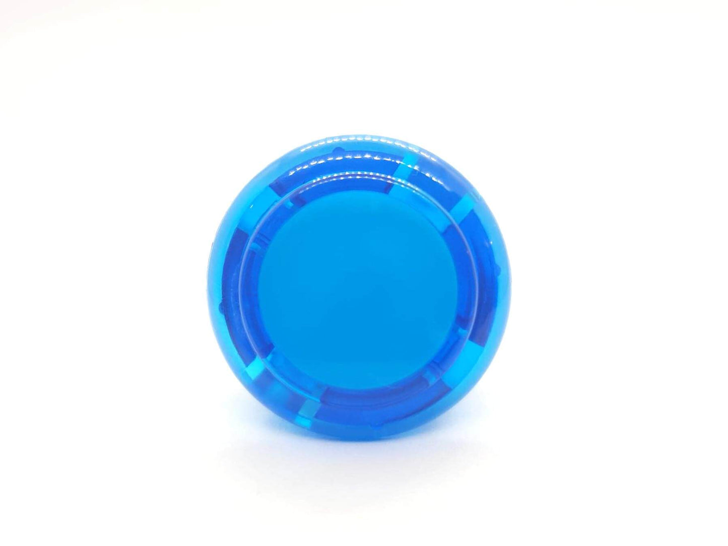 Arcade Button 30mm Translucent Blue