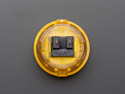 Arcade Button 30mm Translucent Yellow